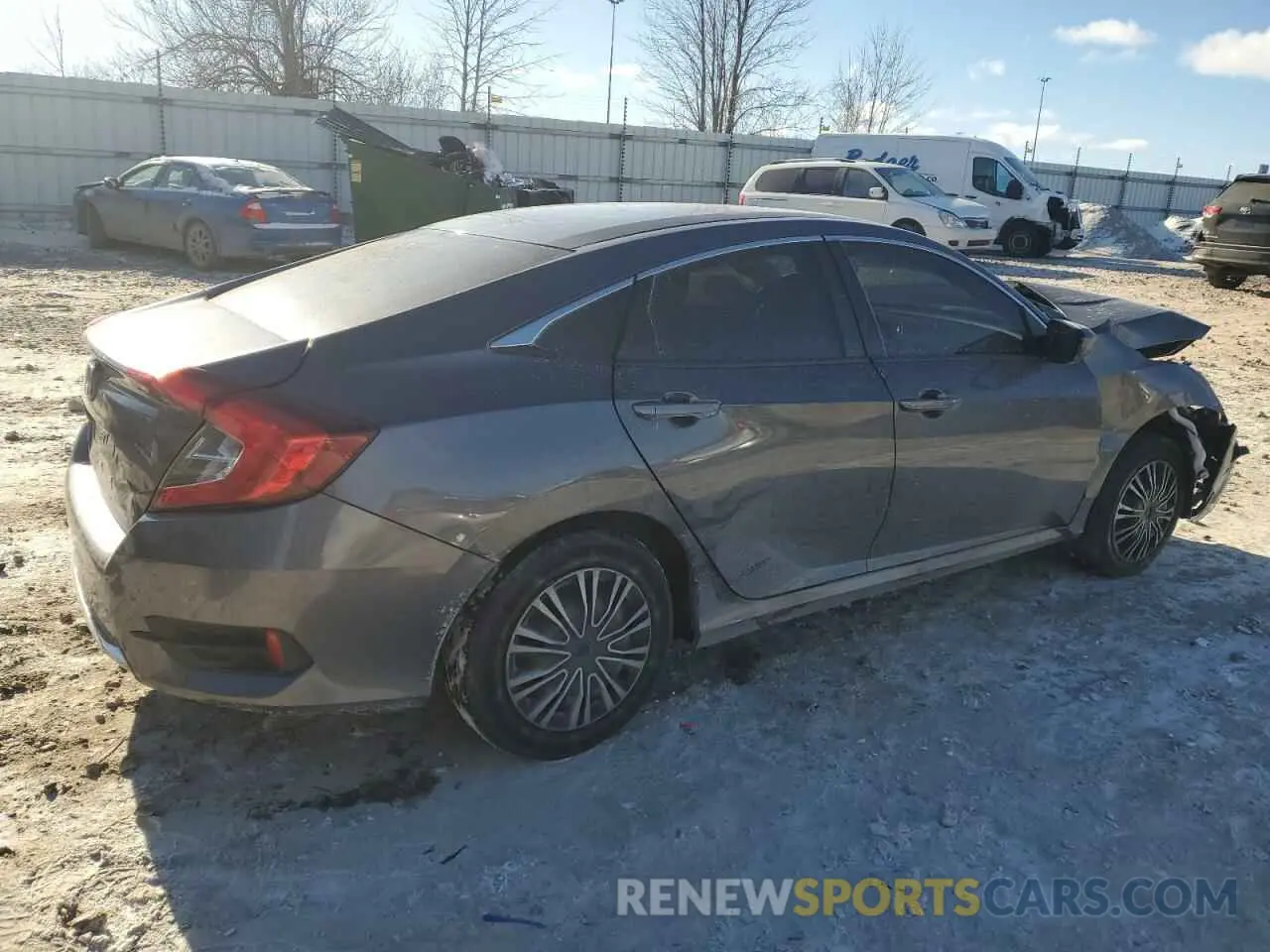 3 Photograph of a damaged car 2HGFC2F62KH537851 HONDA CIVIC 2019