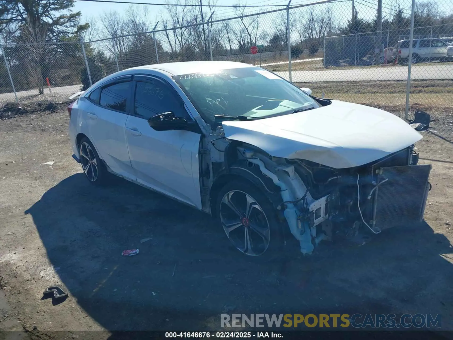 1 Photograph of a damaged car 2HGFC2F62KH546520 HONDA CIVIC 2019