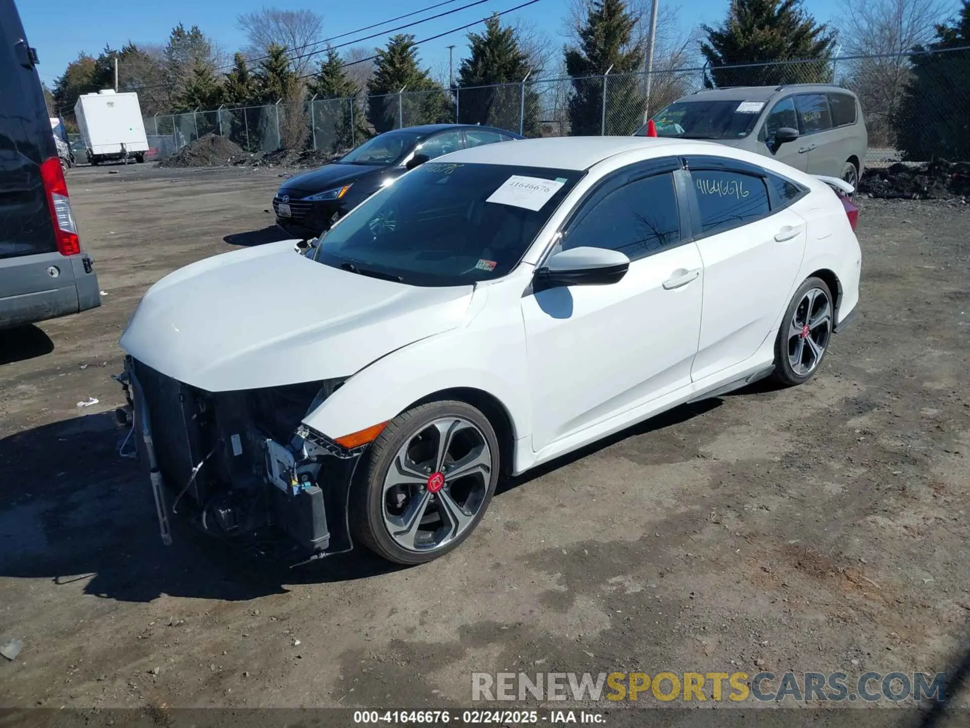 2 Photograph of a damaged car 2HGFC2F62KH546520 HONDA CIVIC 2019
