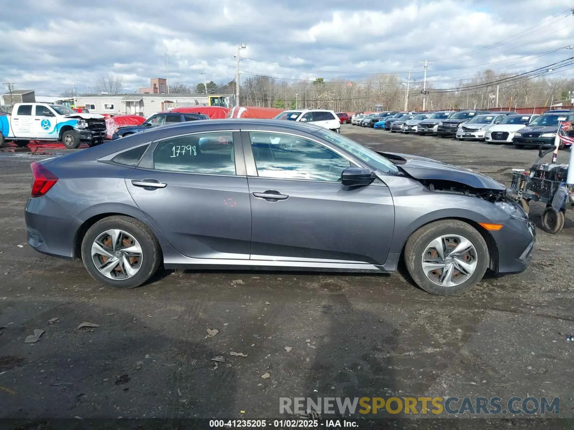 13 Photograph of a damaged car 2HGFC2F62KH549935 HONDA CIVIC 2019