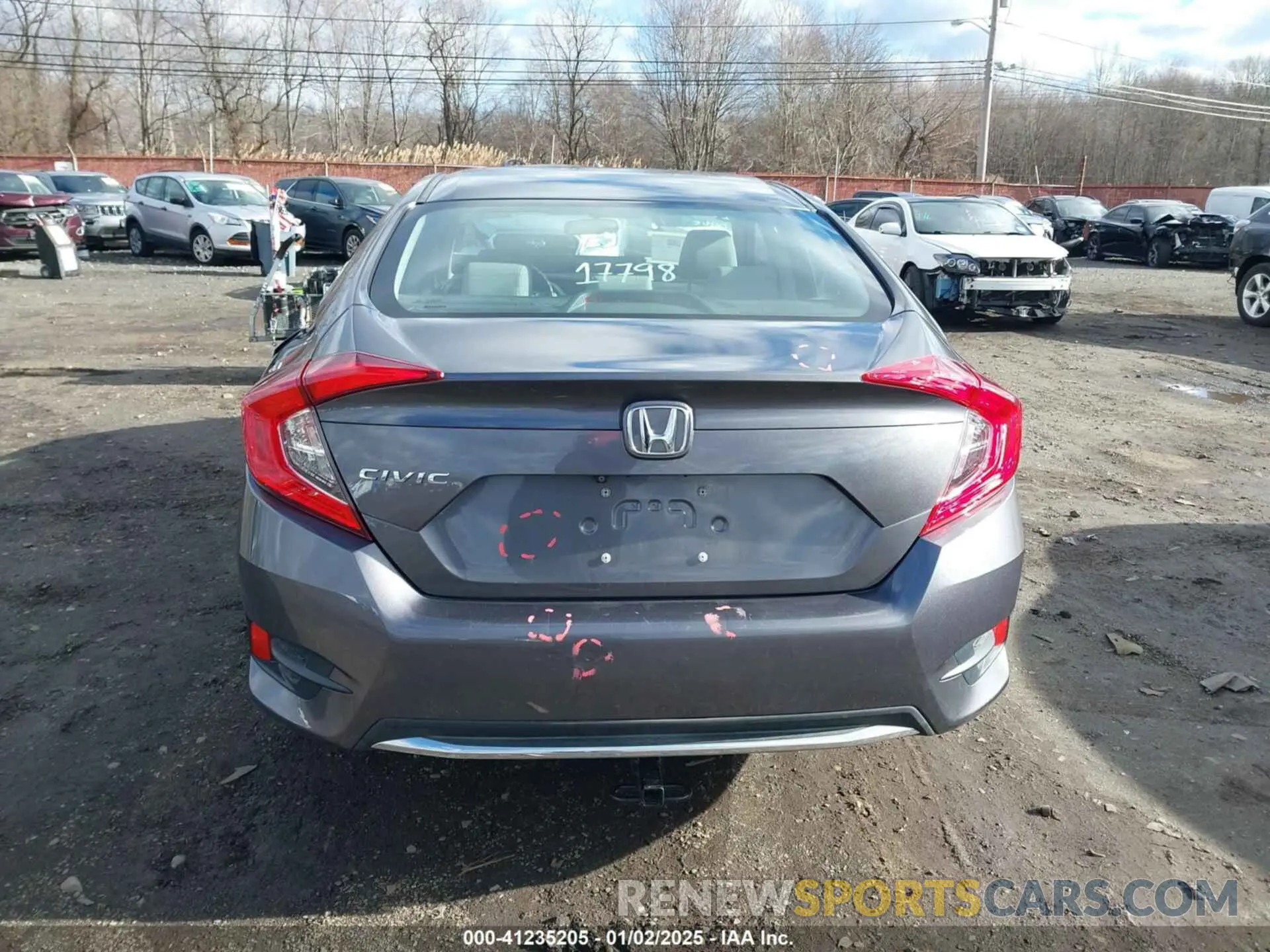 16 Photograph of a damaged car 2HGFC2F62KH549935 HONDA CIVIC 2019