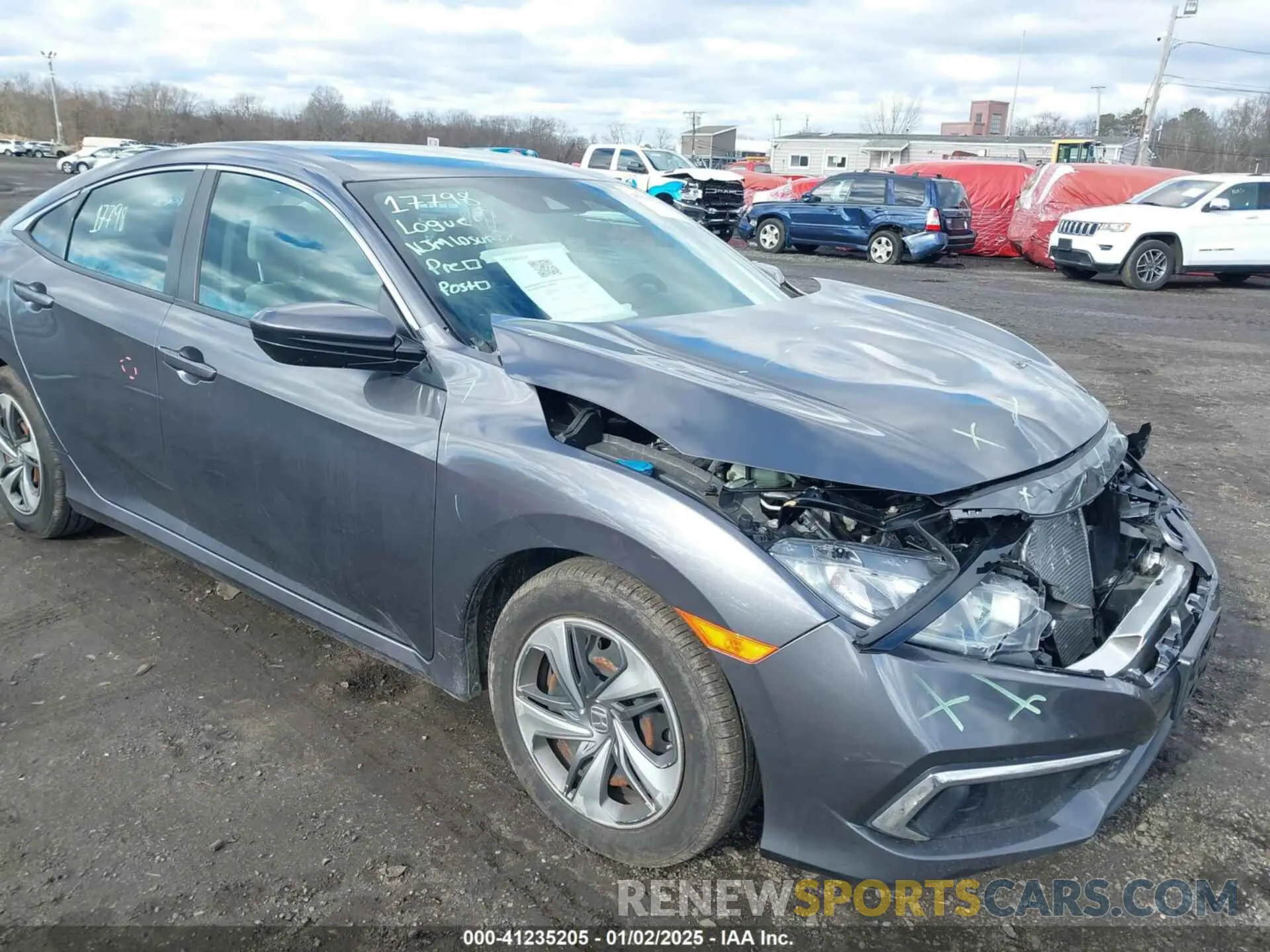 18 Photograph of a damaged car 2HGFC2F62KH549935 HONDA CIVIC 2019