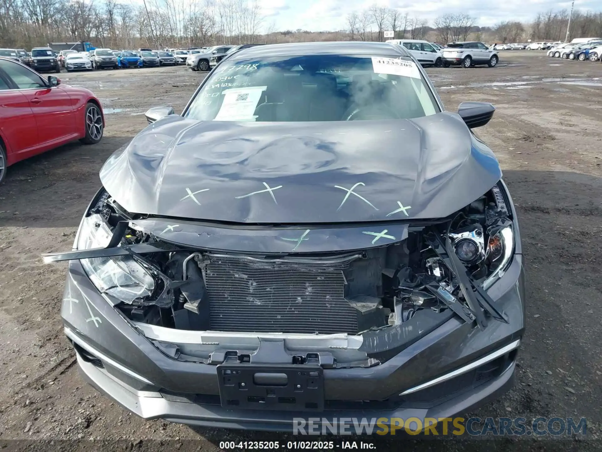 6 Photograph of a damaged car 2HGFC2F62KH549935 HONDA CIVIC 2019