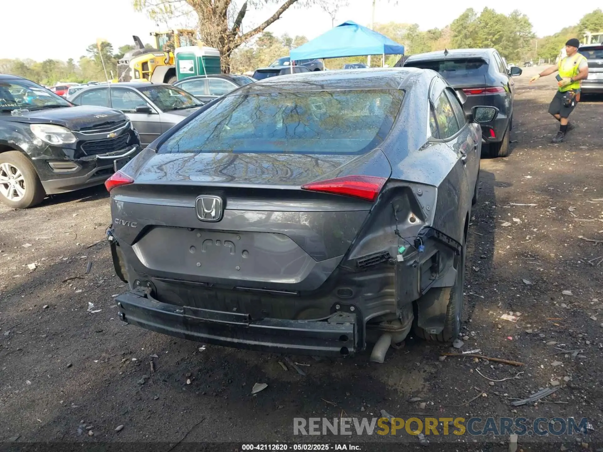 16 Photograph of a damaged car 2HGFC2F62KH558599 HONDA CIVIC 2019