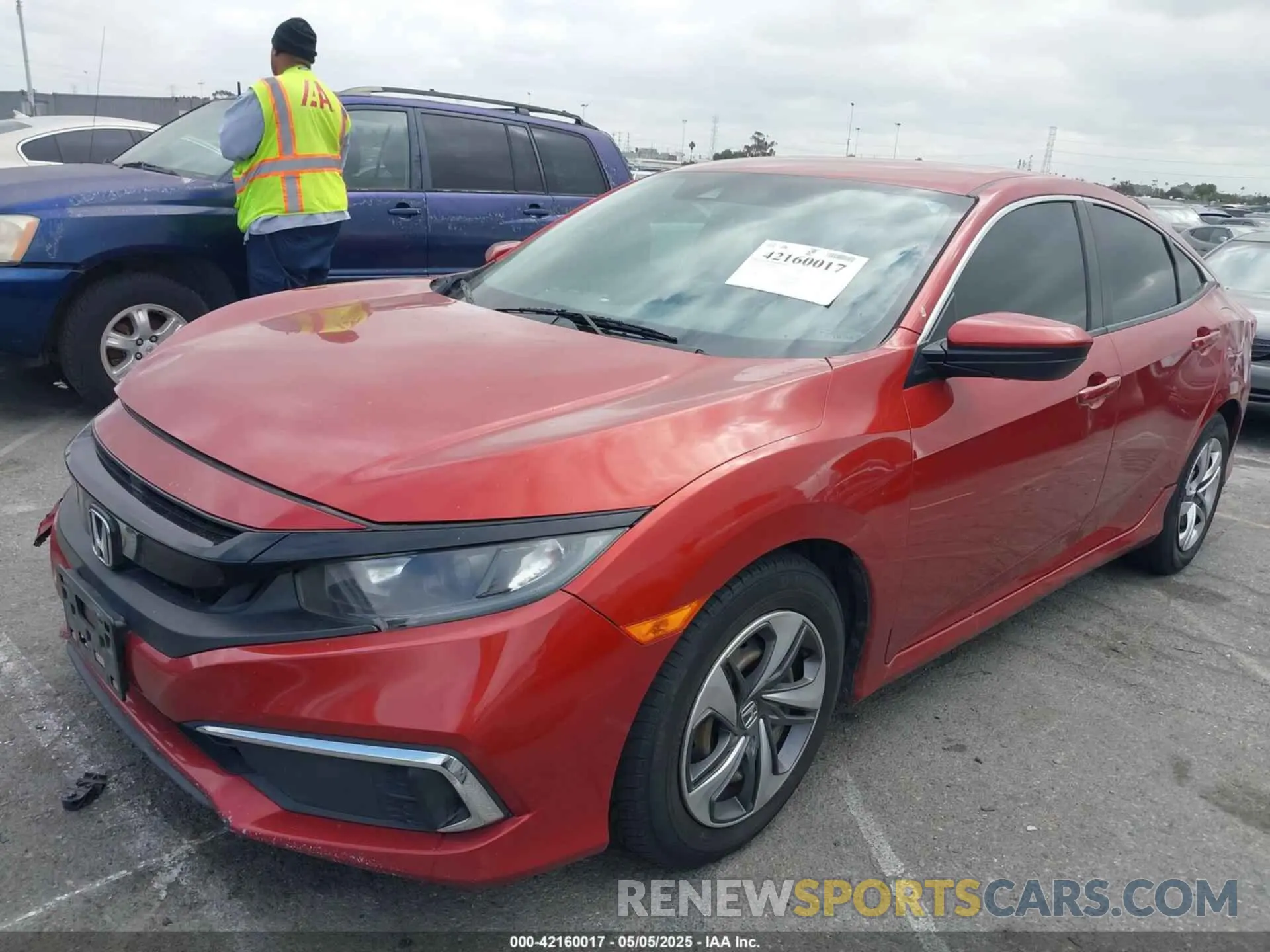 2 Фотография поврежденного автомобиля 2HGFC2F62KH559932 HONDA CIVIC 2019