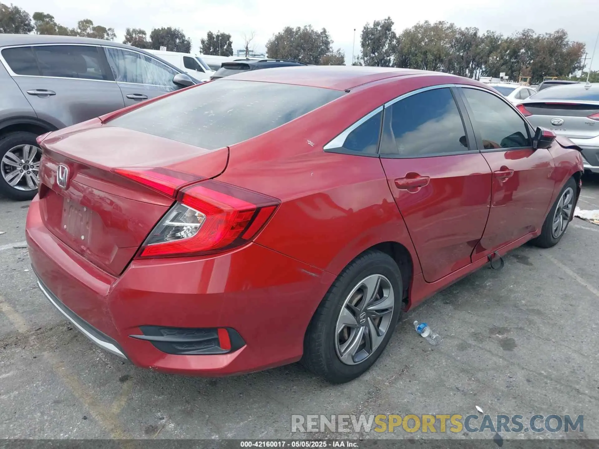 4 Фотография поврежденного автомобиля 2HGFC2F62KH559932 HONDA CIVIC 2019