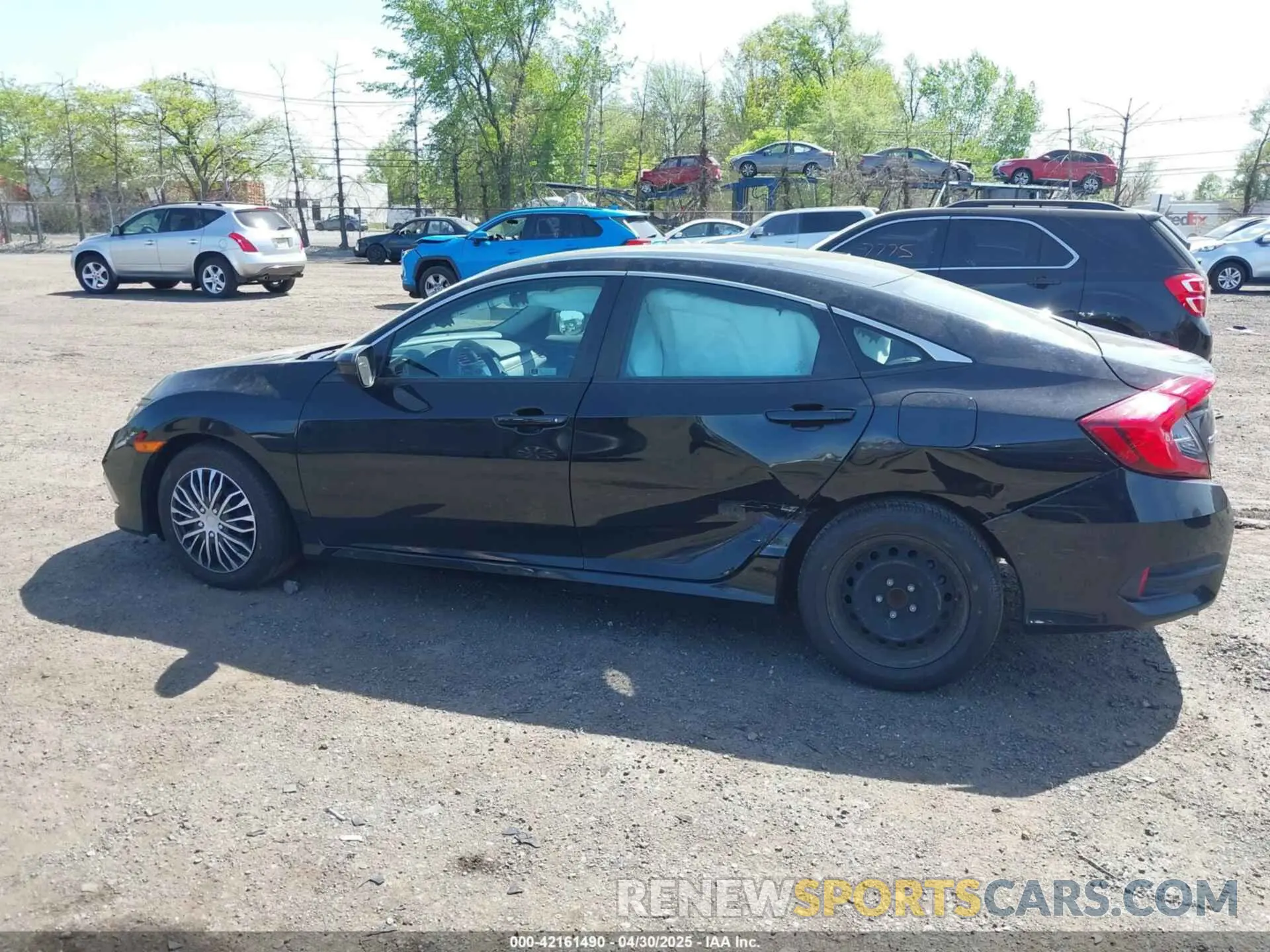 14 Photograph of a damaged car 2HGFC2F62KH589741 HONDA CIVIC 2019