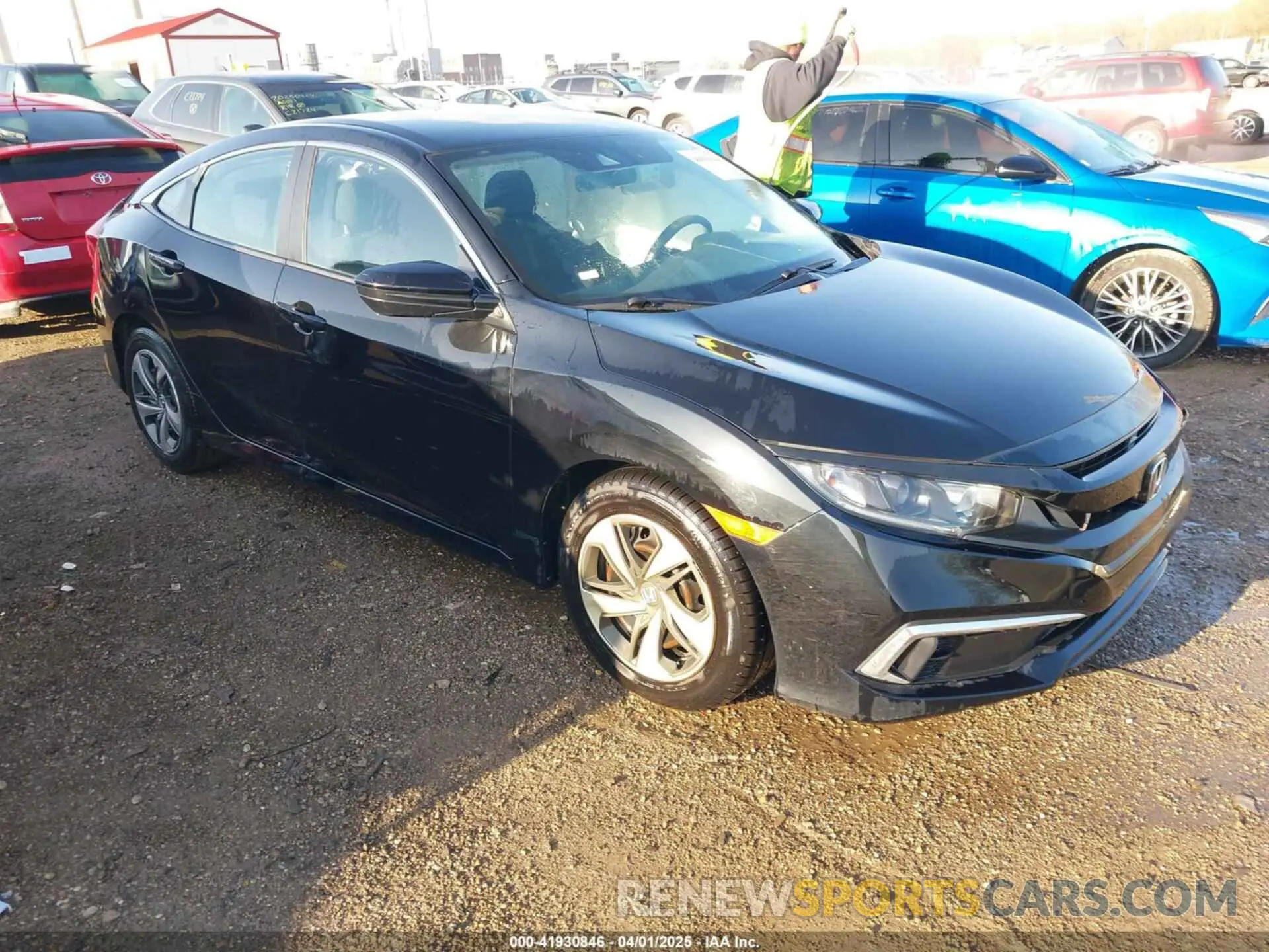 1 Фотография поврежденного автомобиля 2HGFC2F62KH596172 HONDA CIVIC 2019