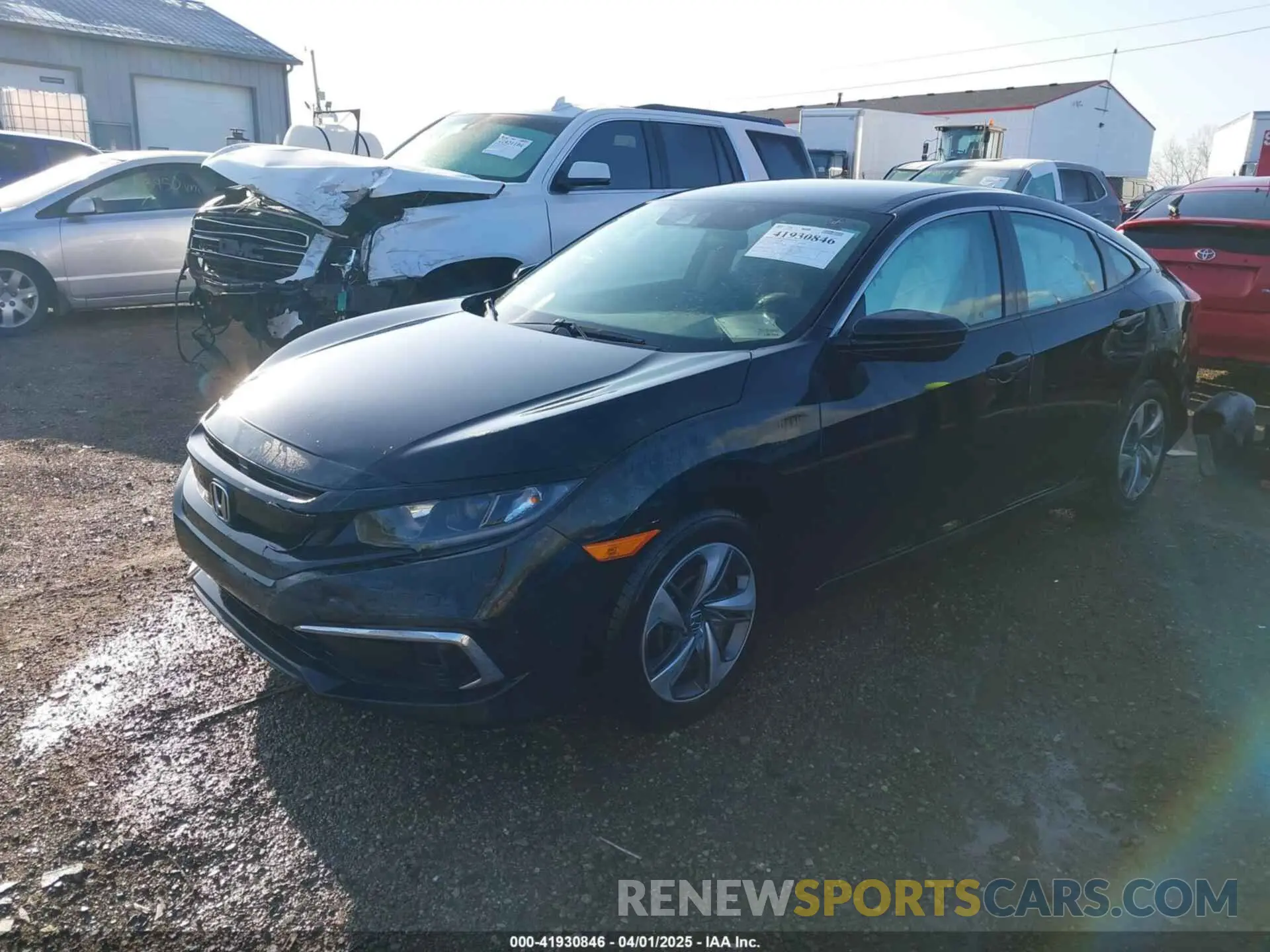 2 Фотография поврежденного автомобиля 2HGFC2F62KH596172 HONDA CIVIC 2019