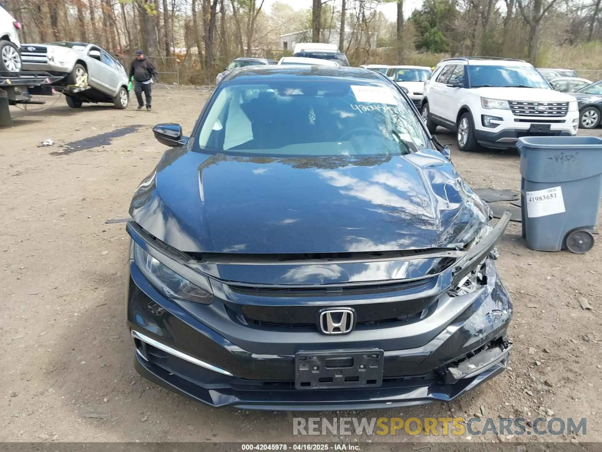 12 Photograph of a damaged car 2HGFC2F62KH598732 HONDA CIVIC 2019