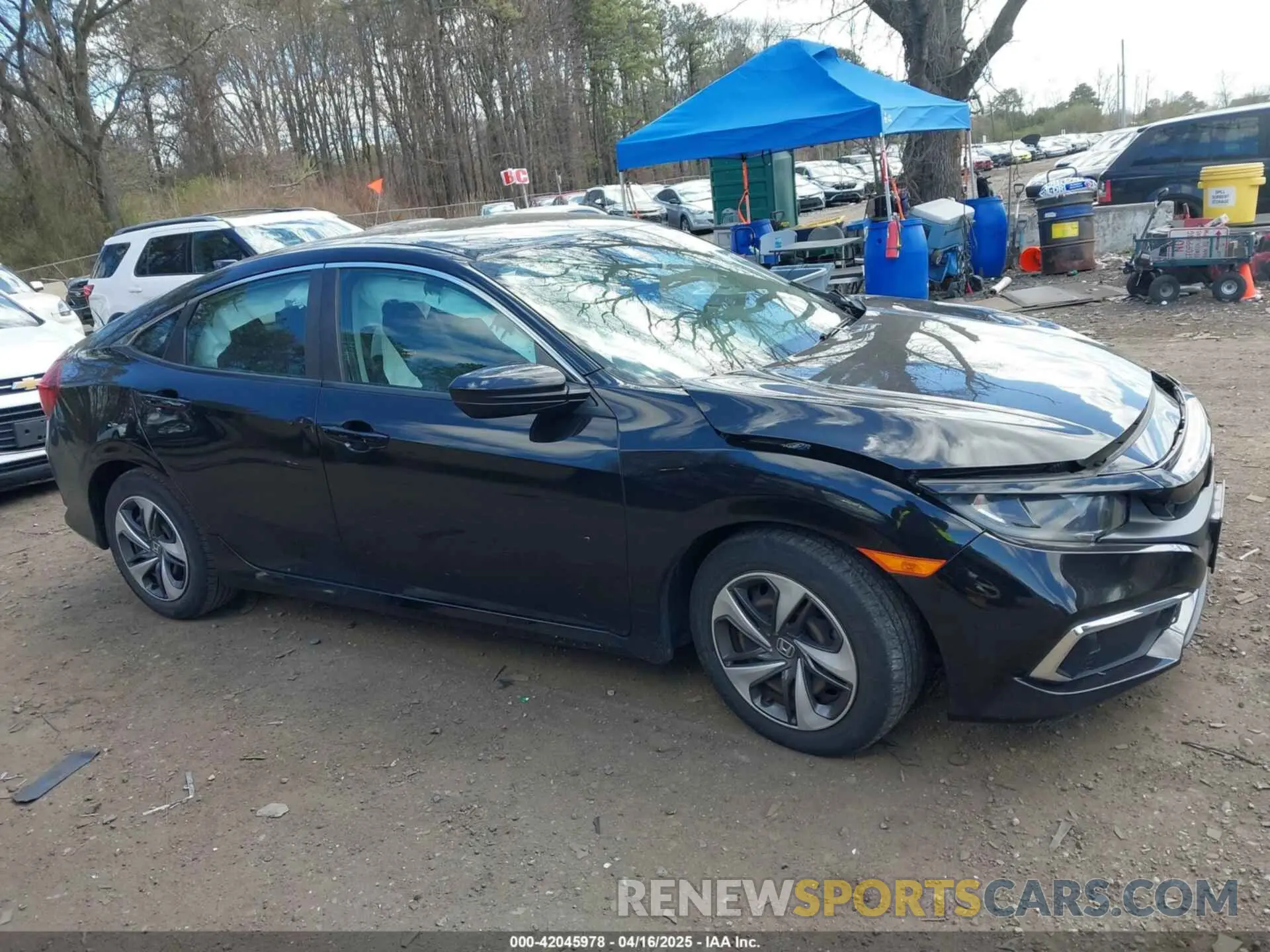 13 Photograph of a damaged car 2HGFC2F62KH598732 HONDA CIVIC 2019