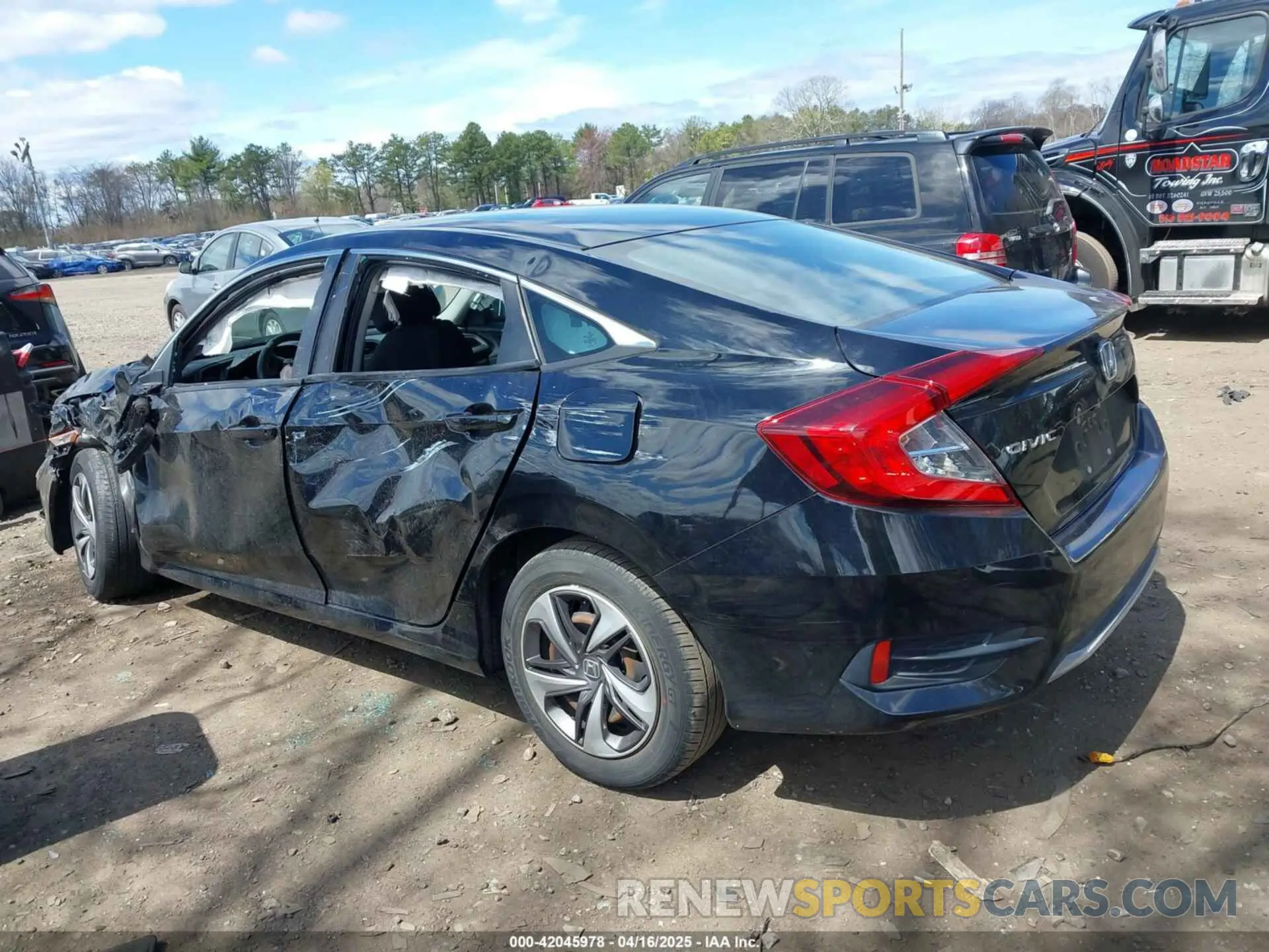 14 Photograph of a damaged car 2HGFC2F62KH598732 HONDA CIVIC 2019