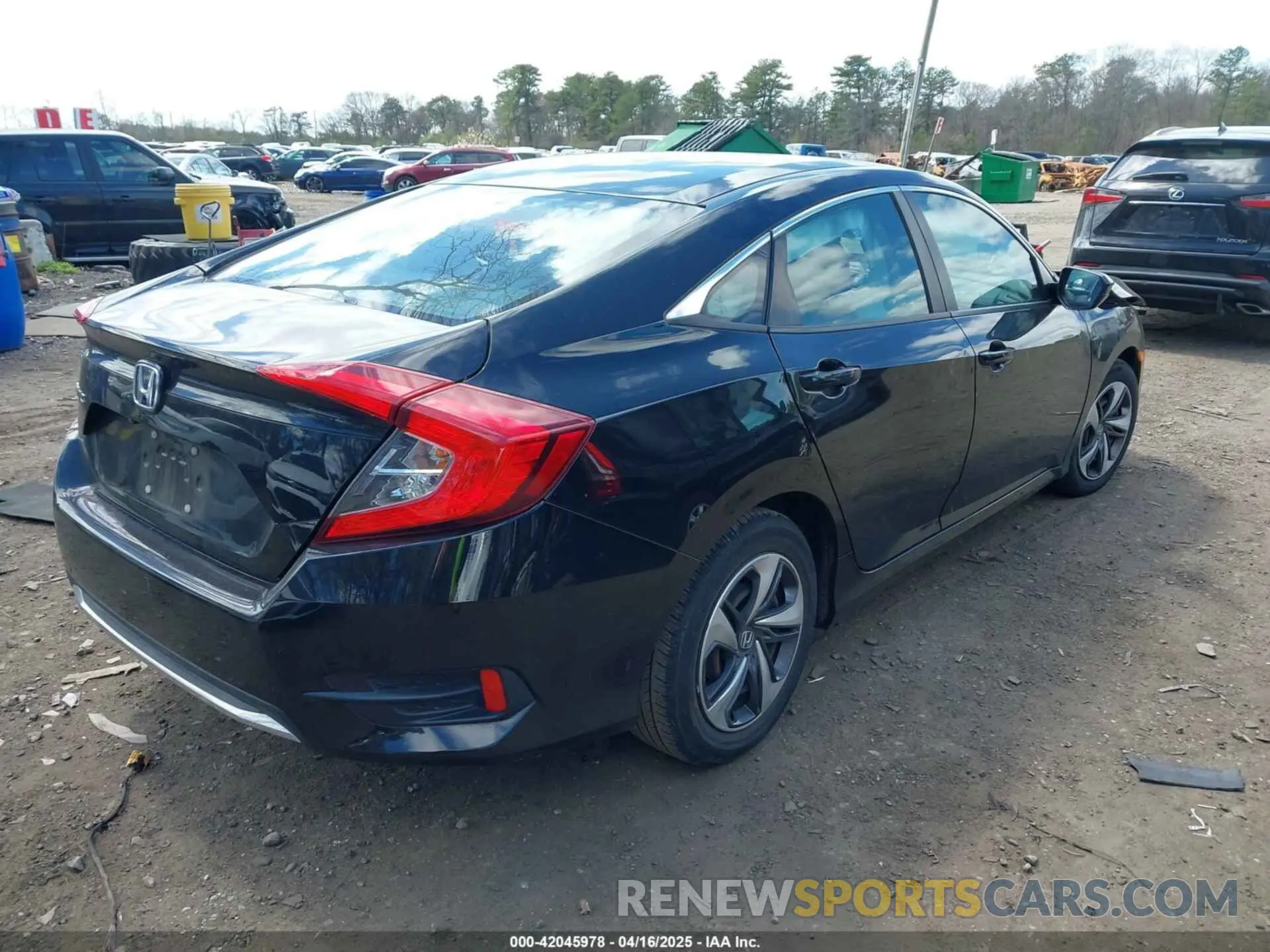 4 Photograph of a damaged car 2HGFC2F62KH598732 HONDA CIVIC 2019