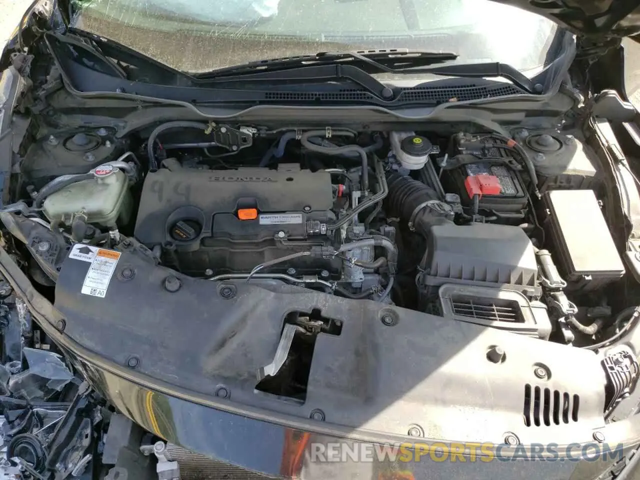 11 Photograph of a damaged car 2HGFC2F62KH598780 HONDA CIVIC 2019