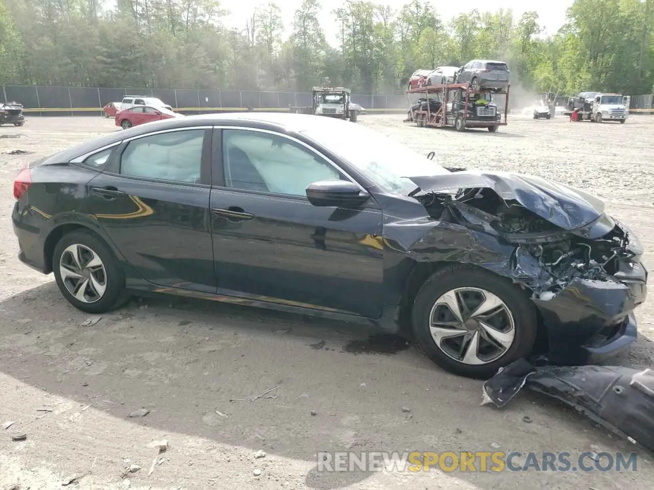 4 Photograph of a damaged car 2HGFC2F62KH598780 HONDA CIVIC 2019