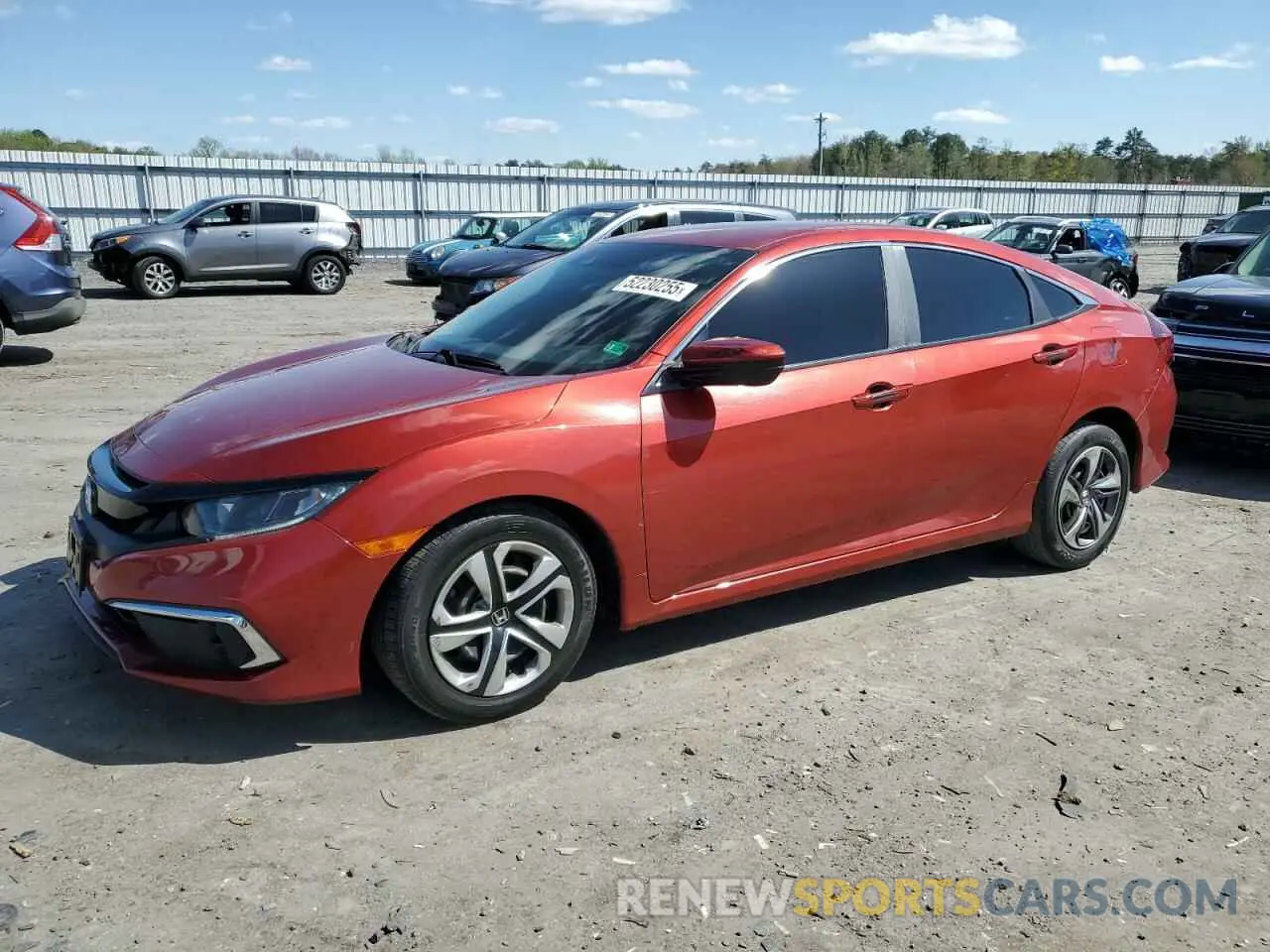1 Фотография поврежденного автомобиля 2HGFC2F63KH512148 HONDA CIVIC 2019