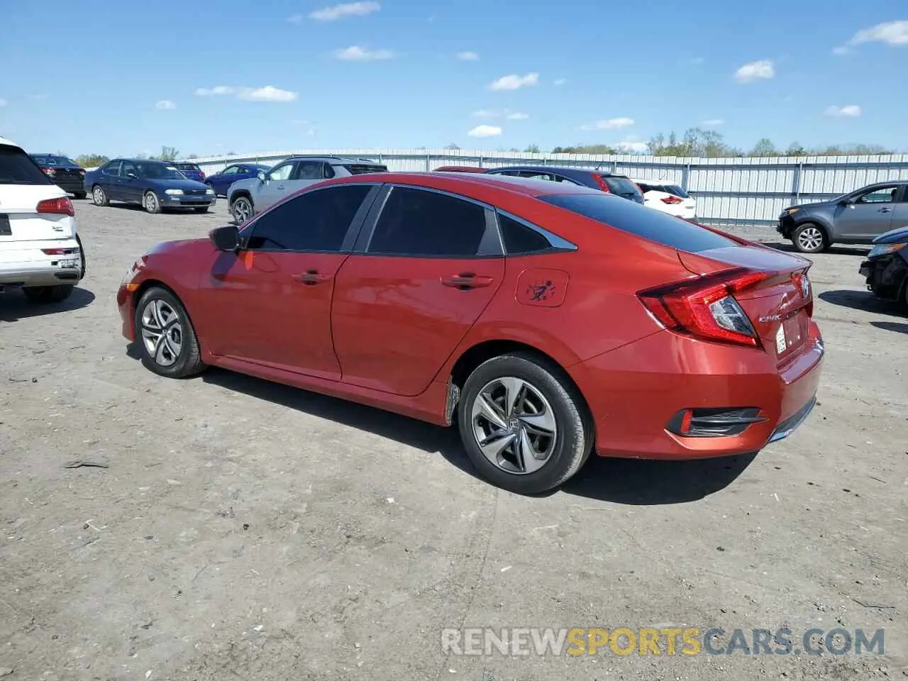 2 Фотография поврежденного автомобиля 2HGFC2F63KH512148 HONDA CIVIC 2019