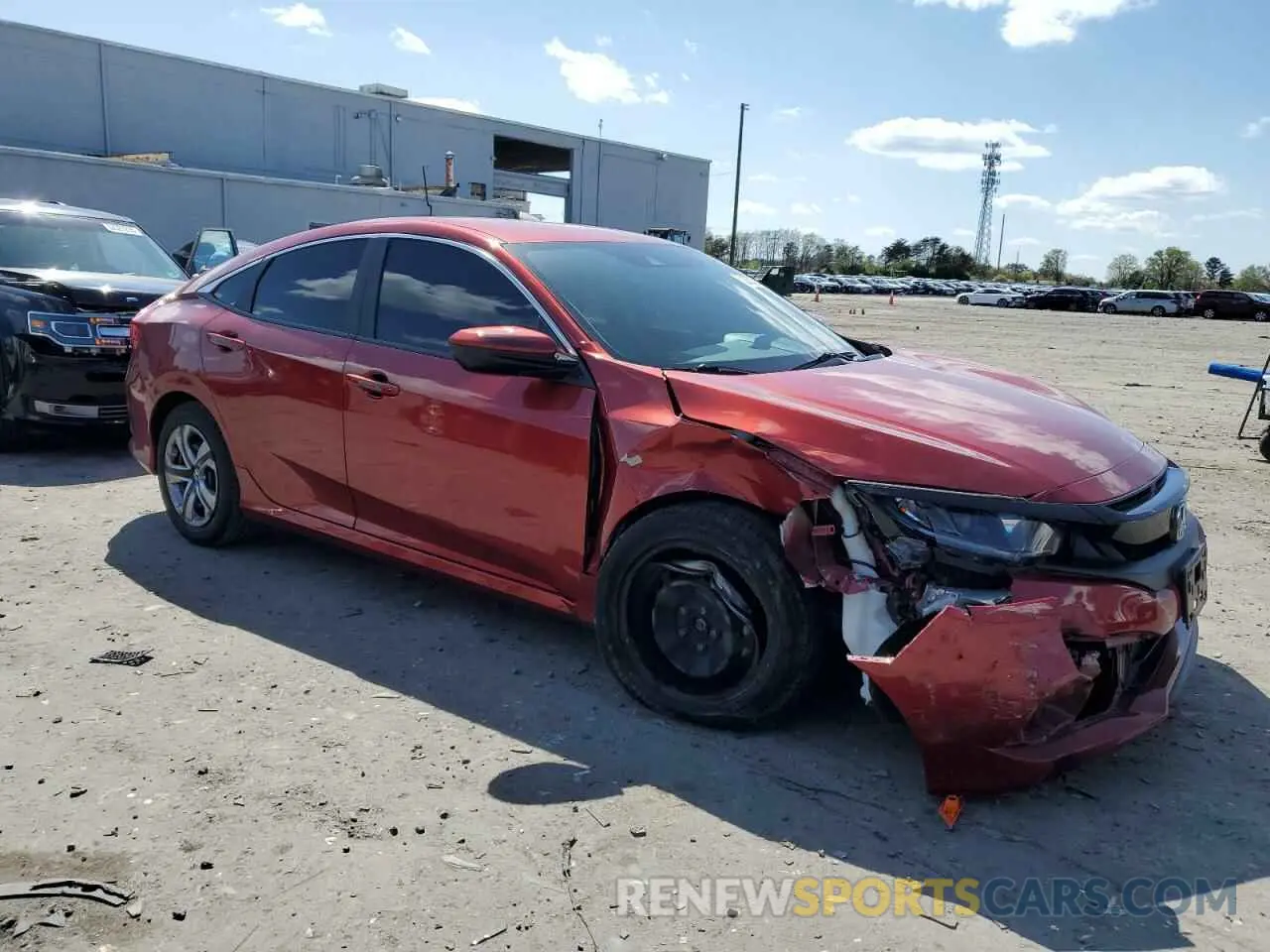 4 Фотография поврежденного автомобиля 2HGFC2F63KH512148 HONDA CIVIC 2019
