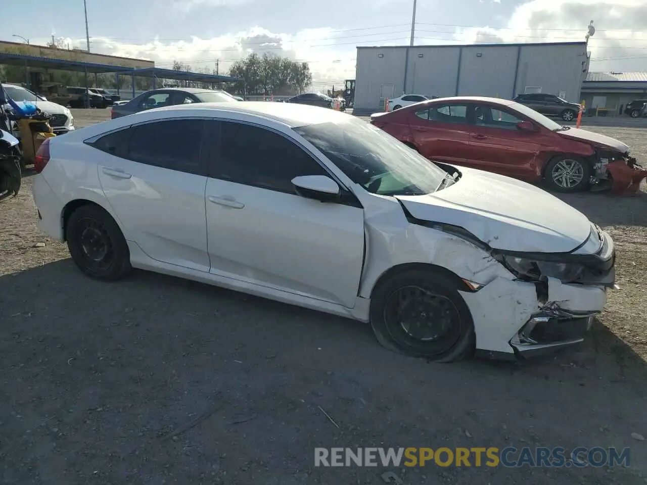 4 Photograph of a damaged car 2HGFC2F63KH568896 HONDA CIVIC 2019