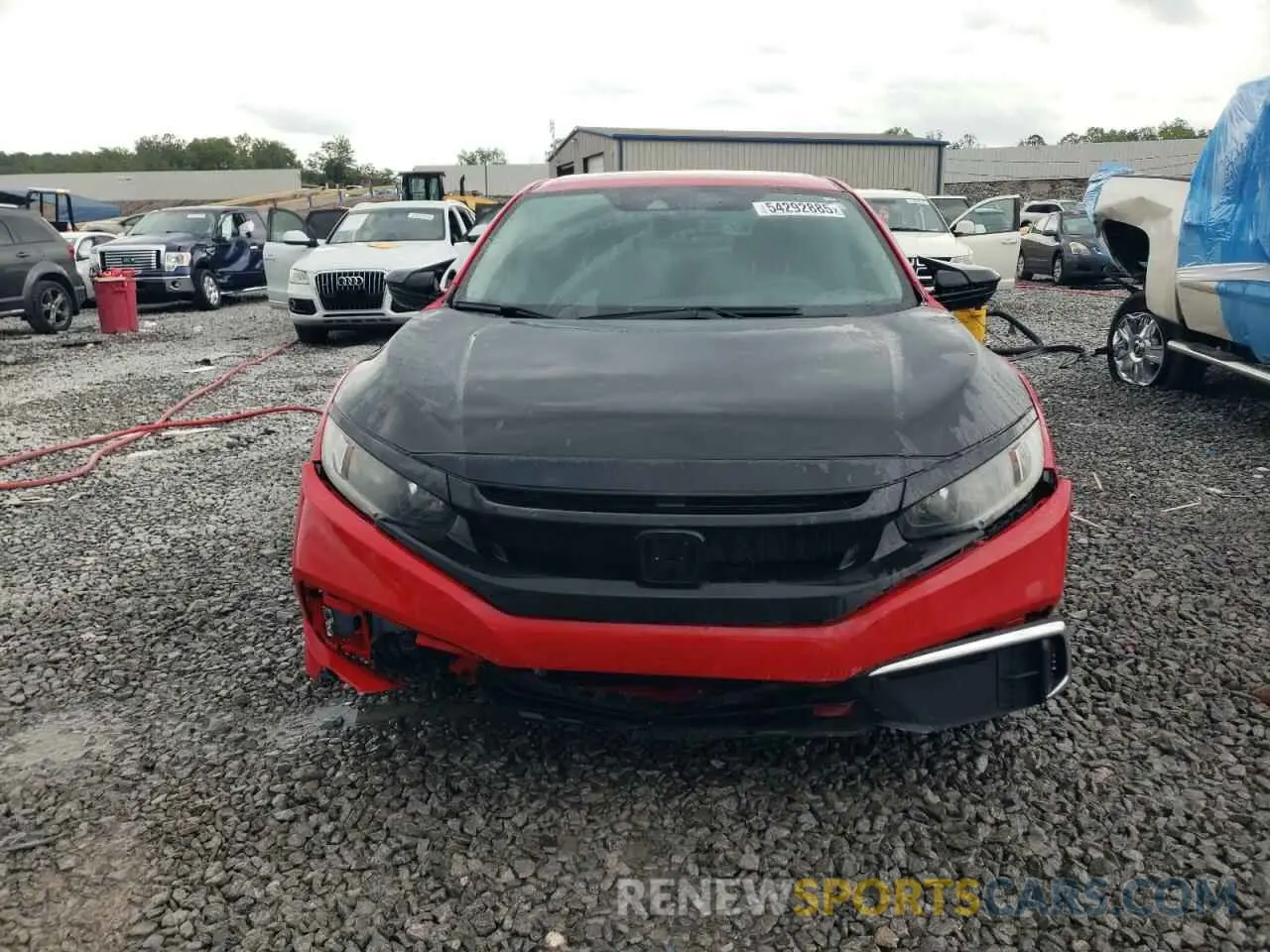 5 Photograph of a damaged car 2HGFC2F63KH578084 HONDA CIVIC 2019
