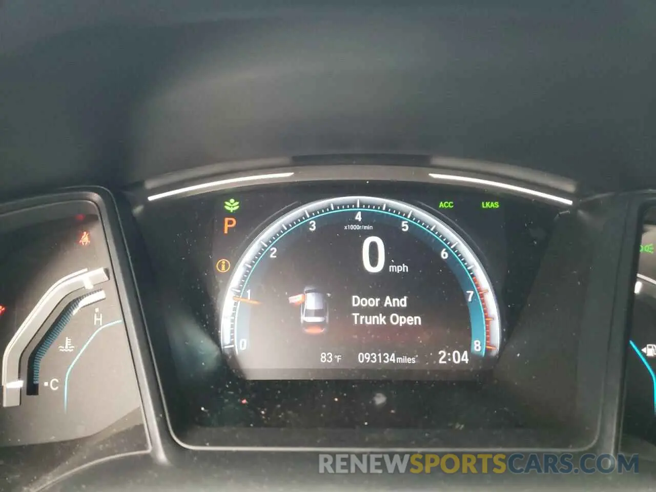 9 Photograph of a damaged car 2HGFC2F63KH578084 HONDA CIVIC 2019