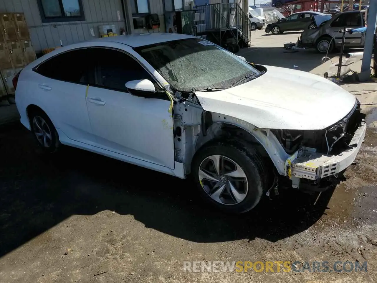 4 Photograph of a damaged car 2HGFC2F63KH586380 HONDA CIVIC 2019