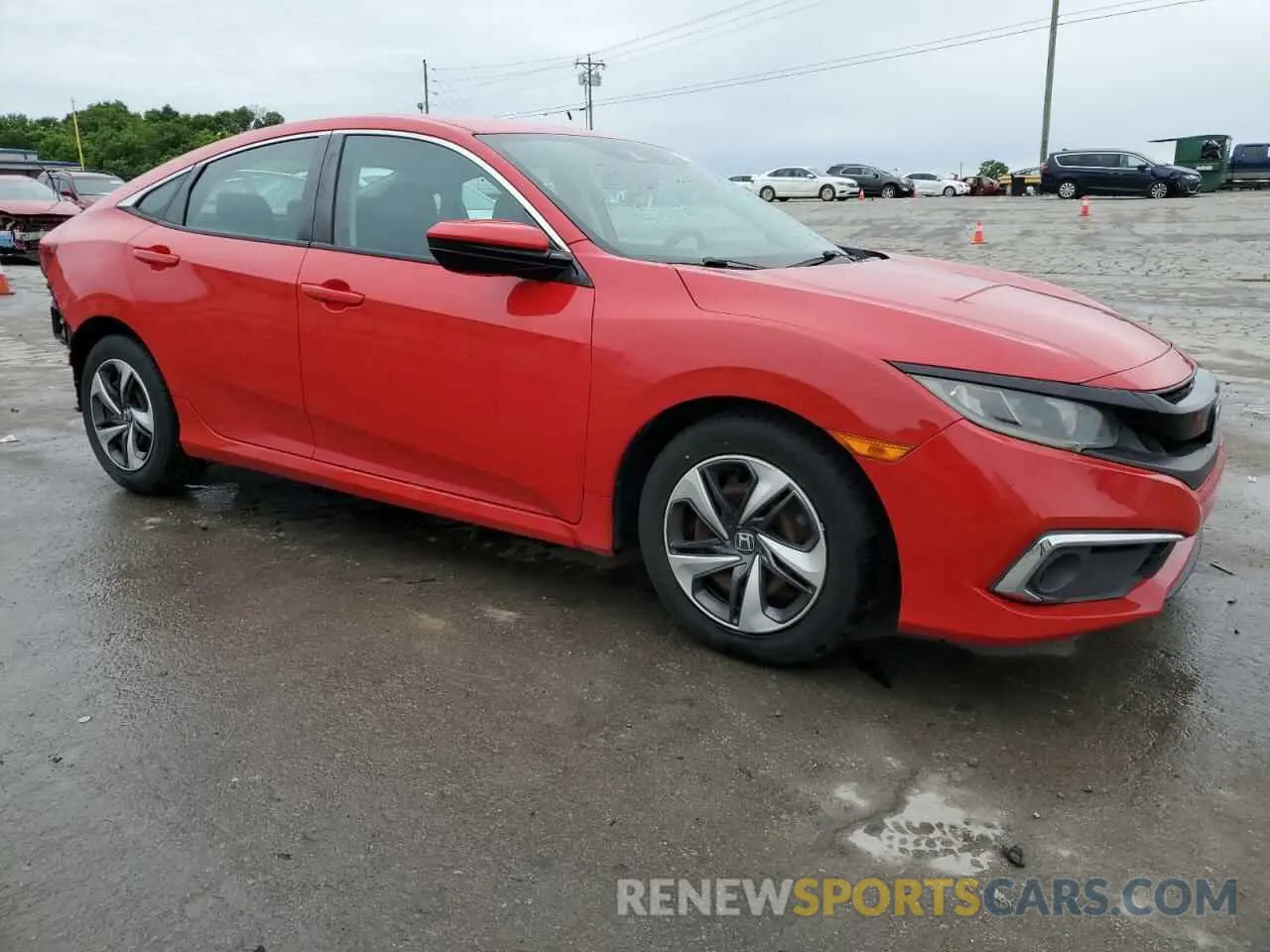 4 Photograph of a damaged car 2HGFC2F64KH512188 HONDA CIVIC 2019