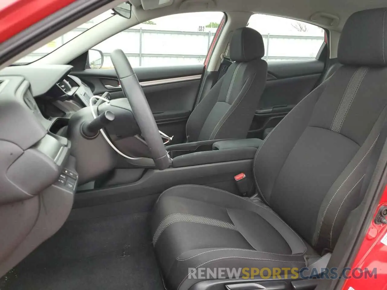 7 Photograph of a damaged car 2HGFC2F64KH512188 HONDA CIVIC 2019
