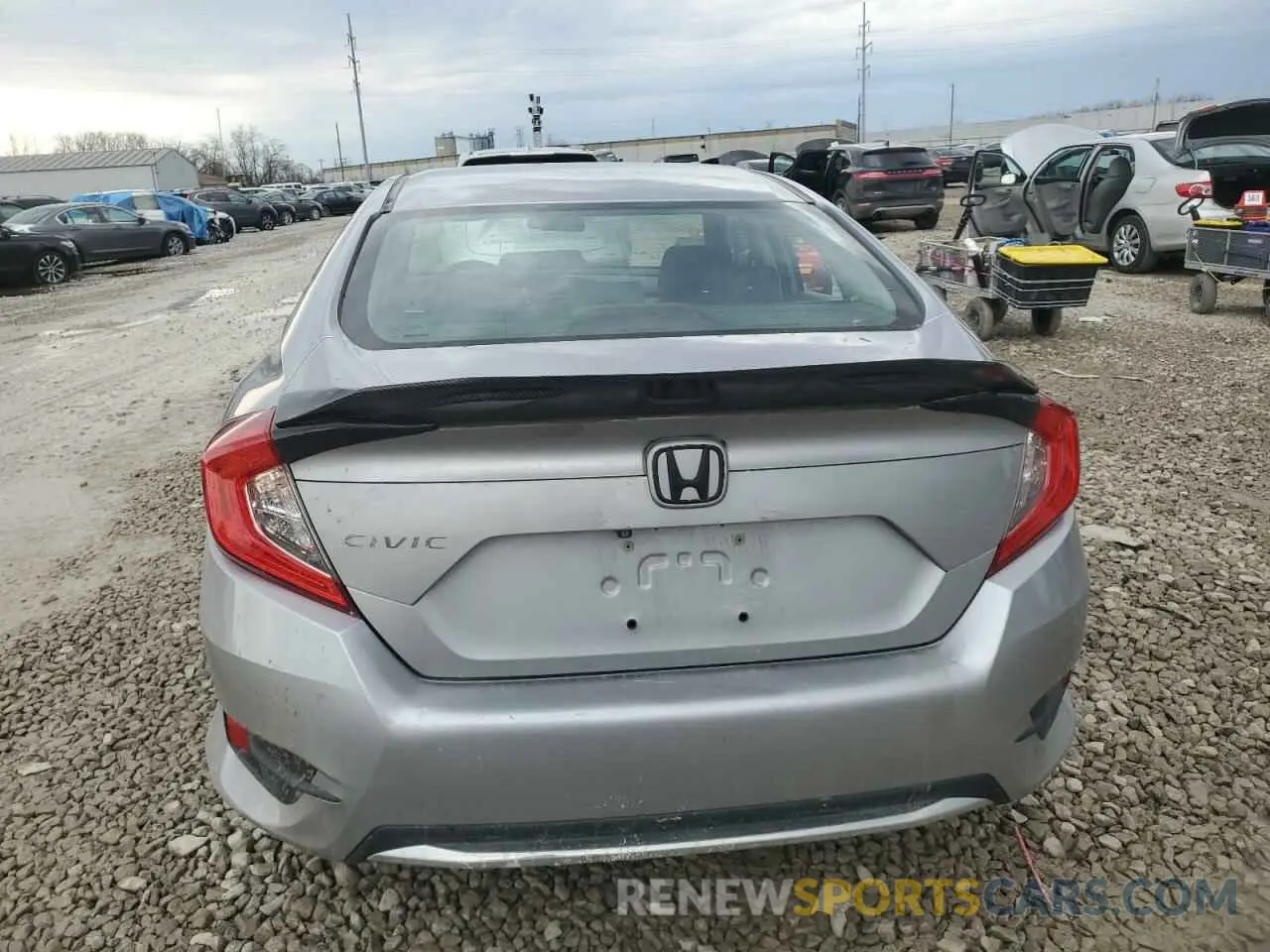 6 Photograph of a damaged car 2HGFC2F64KH527709 HONDA CIVIC 2019
