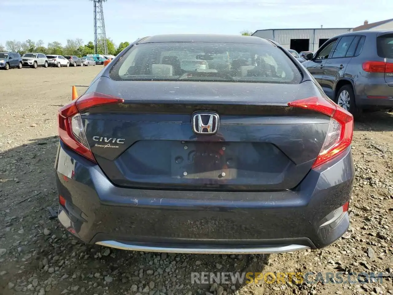 6 Photograph of a damaged car 2HGFC2F64KH551282 HONDA CIVIC 2019