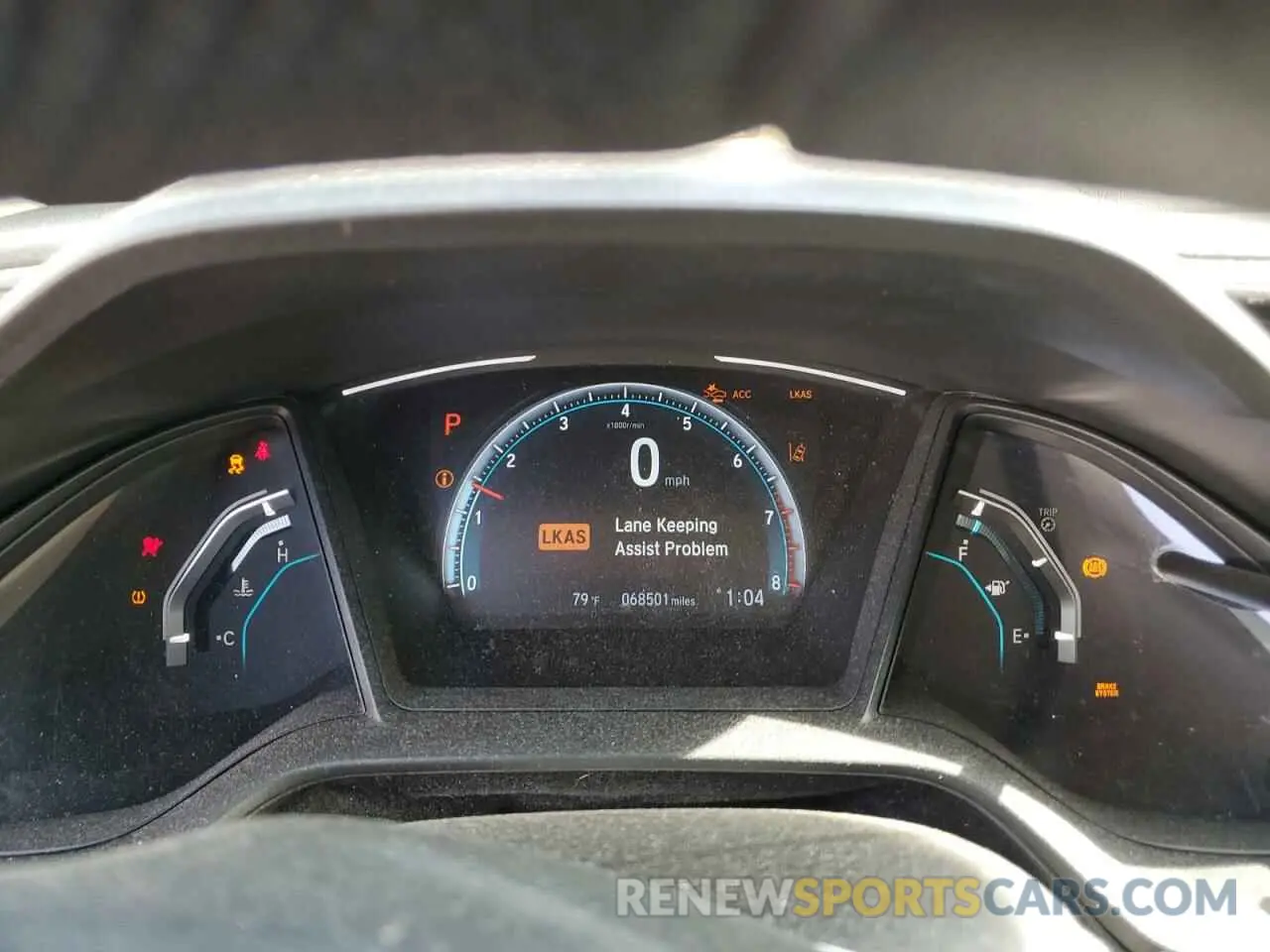 9 Photograph of a damaged car 2HGFC2F64KH551282 HONDA CIVIC 2019