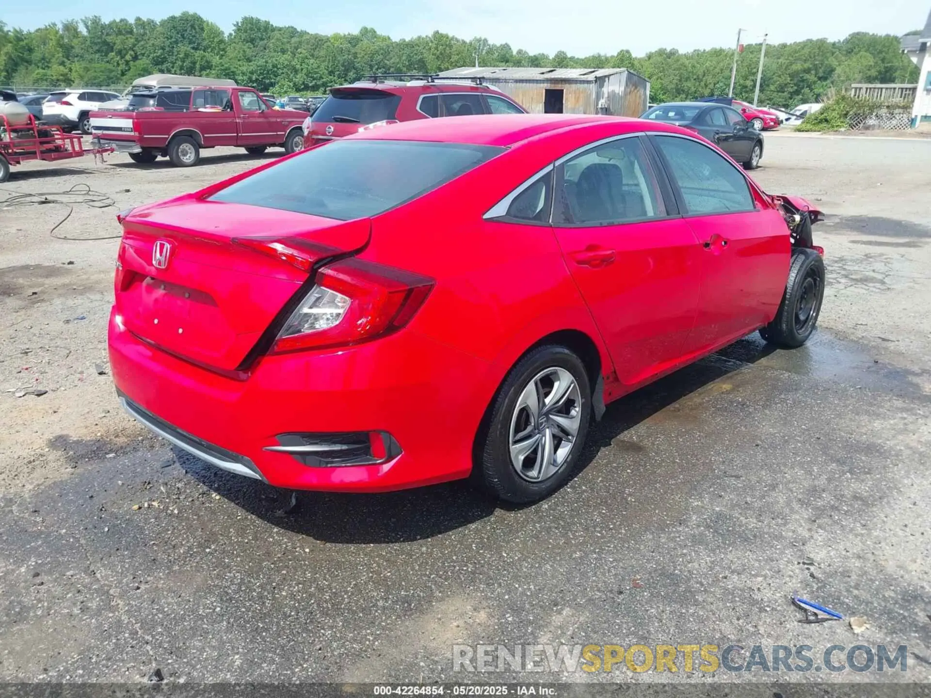 4 Фотография поврежденного автомобиля 2HGFC2F64KH552013 HONDA CIVIC 2019