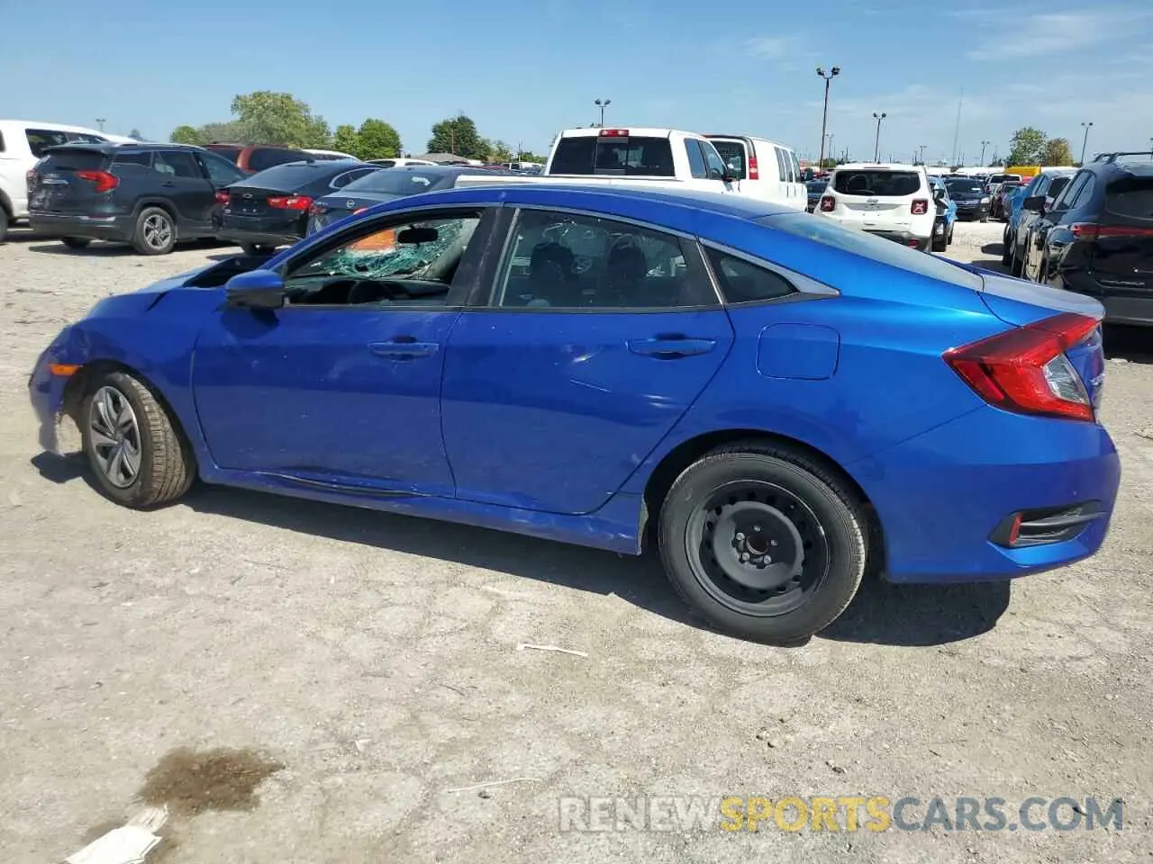 2 Photograph of a damaged car 2HGFC2F64KH569572 HONDA CIVIC 2019