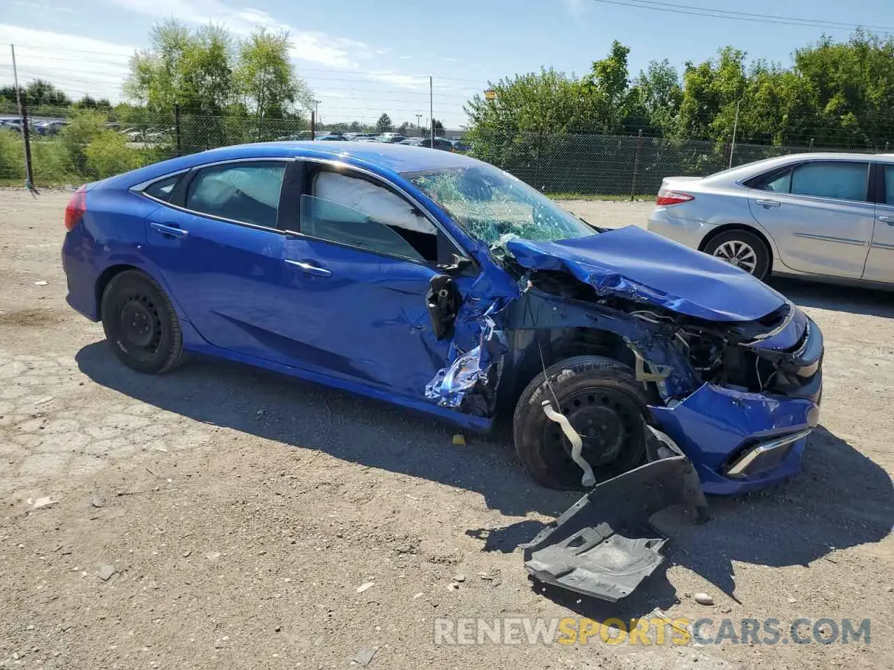 4 Photograph of a damaged car 2HGFC2F64KH569572 HONDA CIVIC 2019