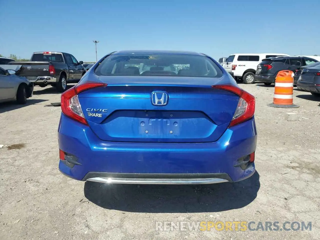 6 Photograph of a damaged car 2HGFC2F64KH569572 HONDA CIVIC 2019