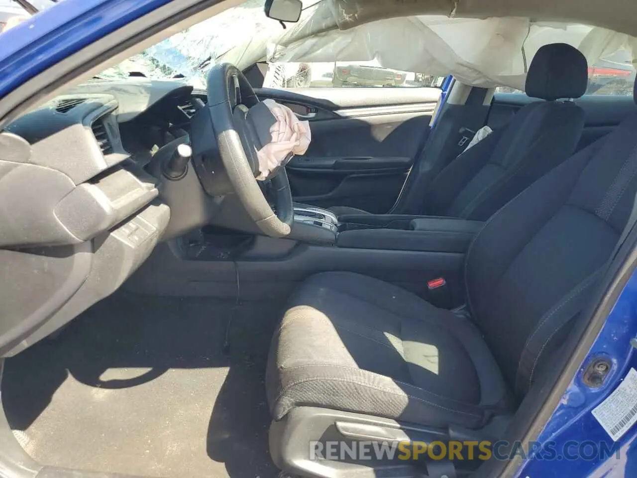 7 Photograph of a damaged car 2HGFC2F64KH569572 HONDA CIVIC 2019
