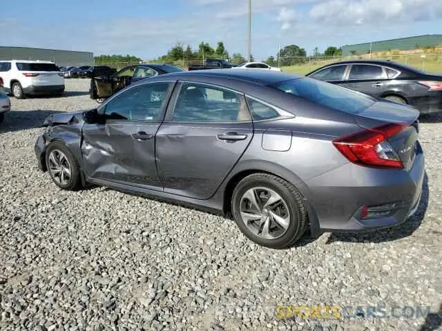 2 Фотография поврежденного автомобиля 2HGFC2F64KH579017 HONDA CIVIC 2019