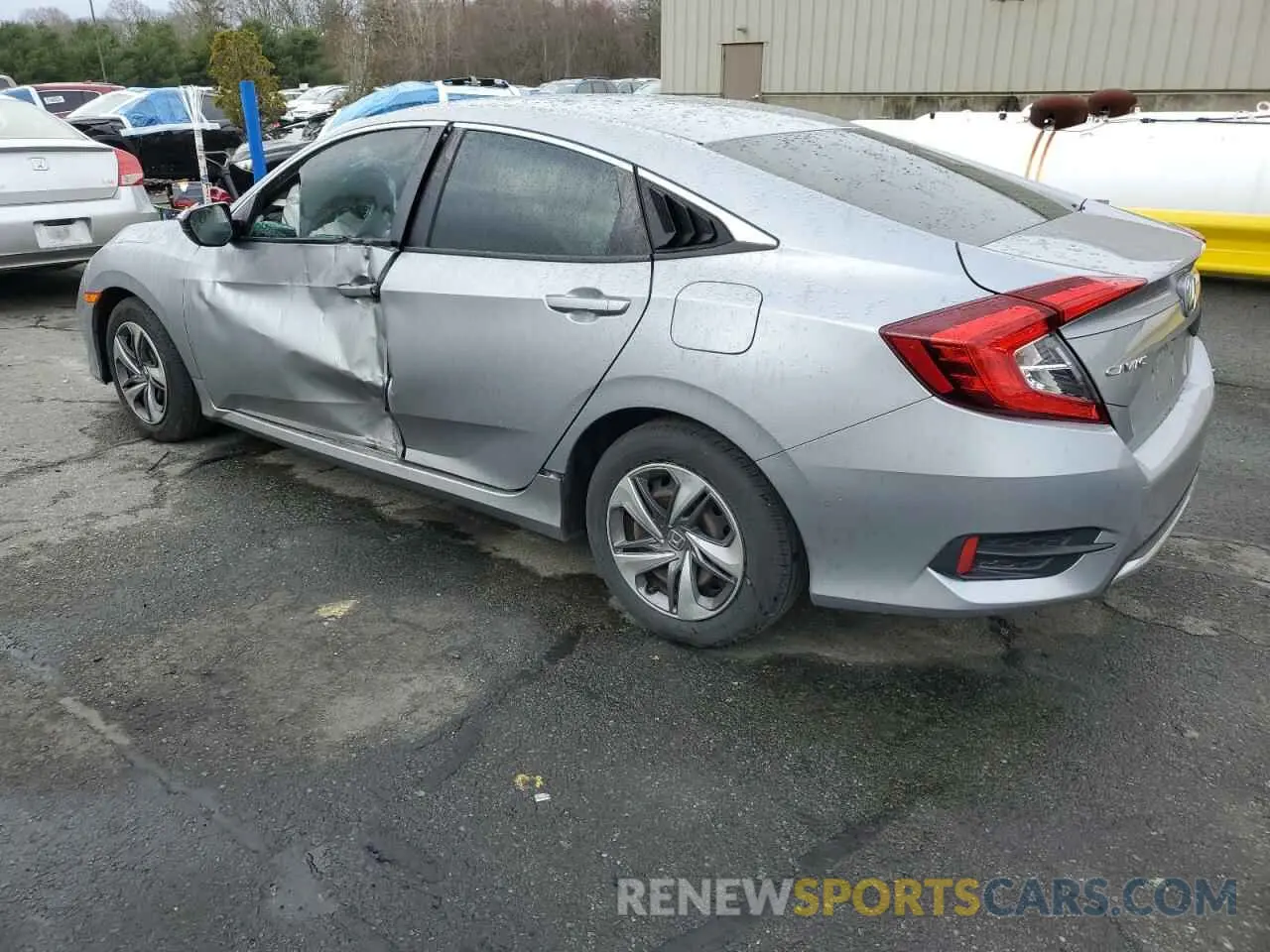 2 Photograph of a damaged car 2HGFC2F64KH579521 HONDA CIVIC 2019