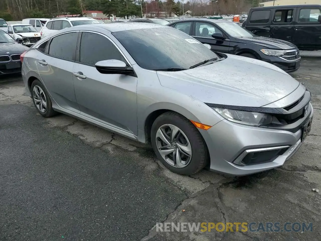 4 Photograph of a damaged car 2HGFC2F64KH579521 HONDA CIVIC 2019