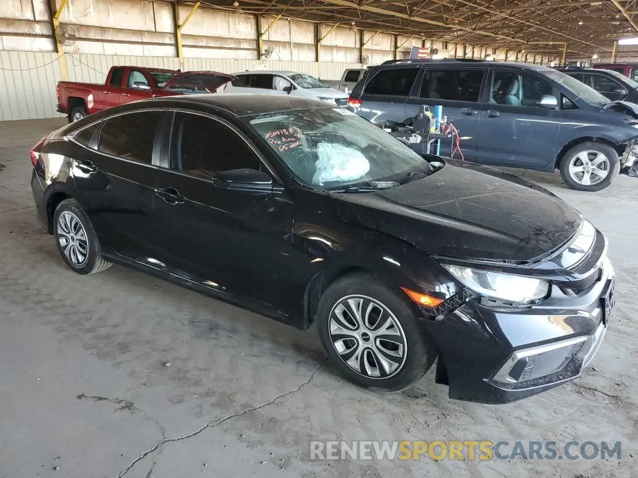 4 Photograph of a damaged car 2HGFC2F64KH590924 HONDA CIVIC 2019