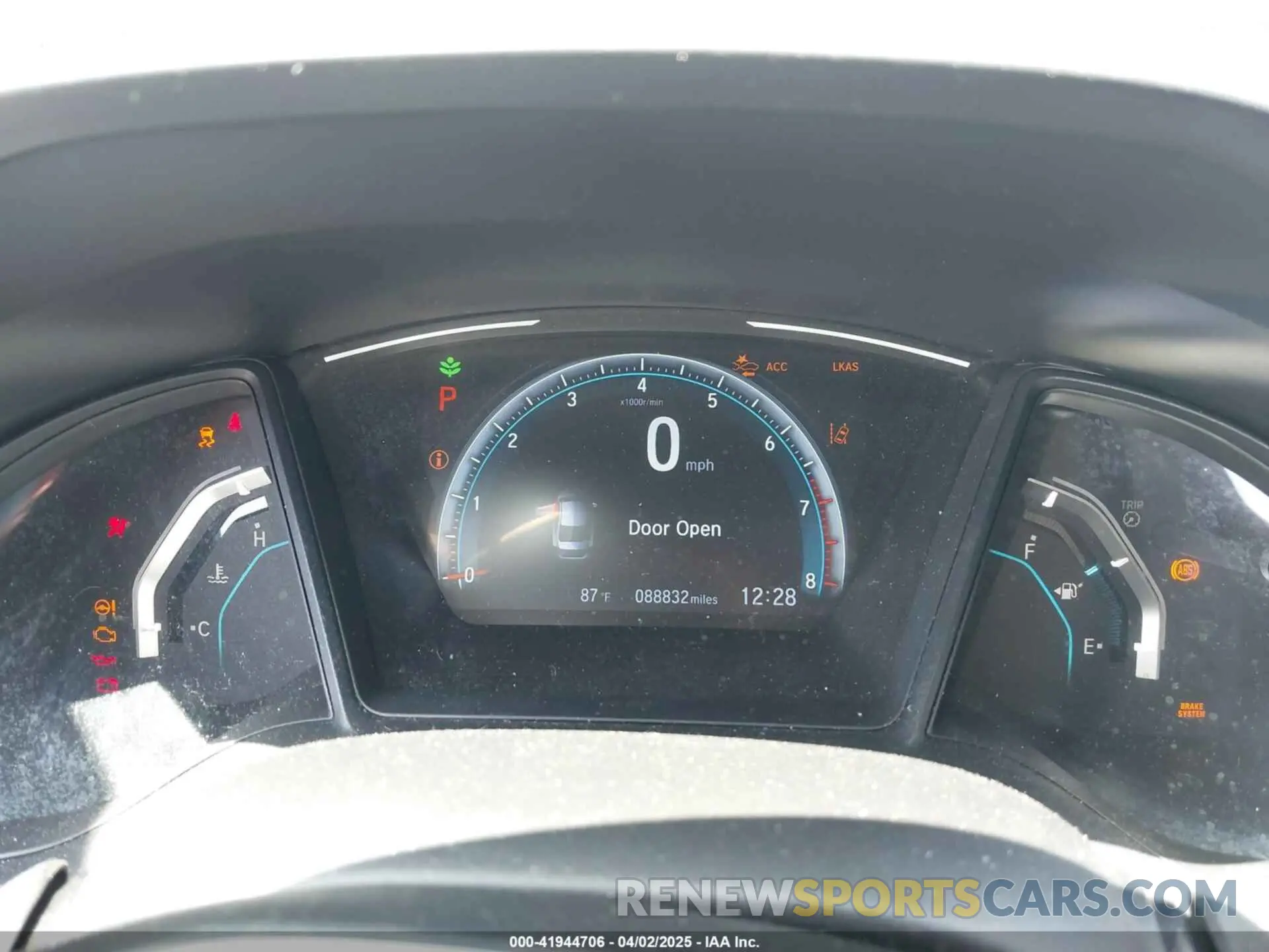 7 Photograph of a damaged car 2HGFC2F64KH596741 HONDA CIVIC 2019