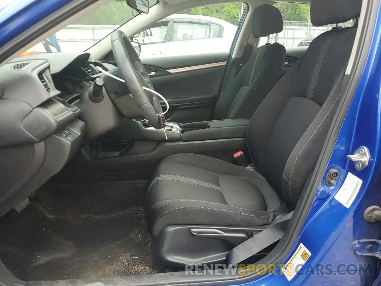 7 Photograph of a damaged car 2HGFC2F65KH527315 HONDA CIVIC 2019
