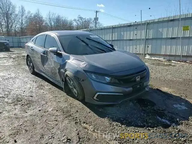 11 Photograph of a damaged car 2HGFC2F65KH537777 HONDA CIVIC 2019