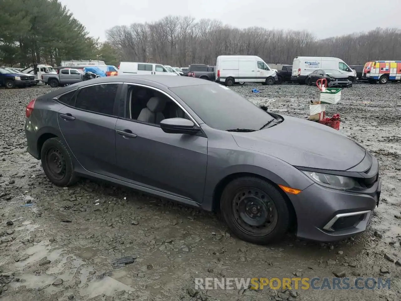 4 Photograph of a damaged car 2HGFC2F65KH543420 HONDA CIVIC 2019