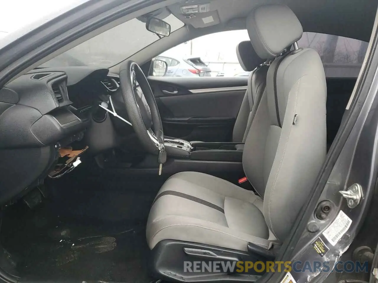 7 Photograph of a damaged car 2HGFC2F65KH543420 HONDA CIVIC 2019