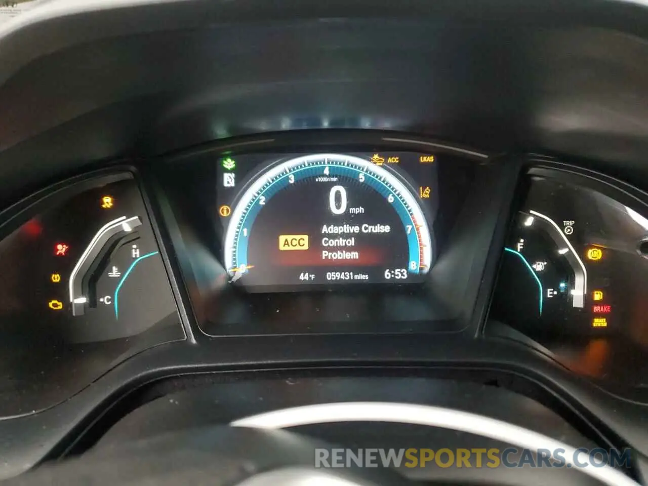 9 Photograph of a damaged car 2HGFC2F65KH543420 HONDA CIVIC 2019