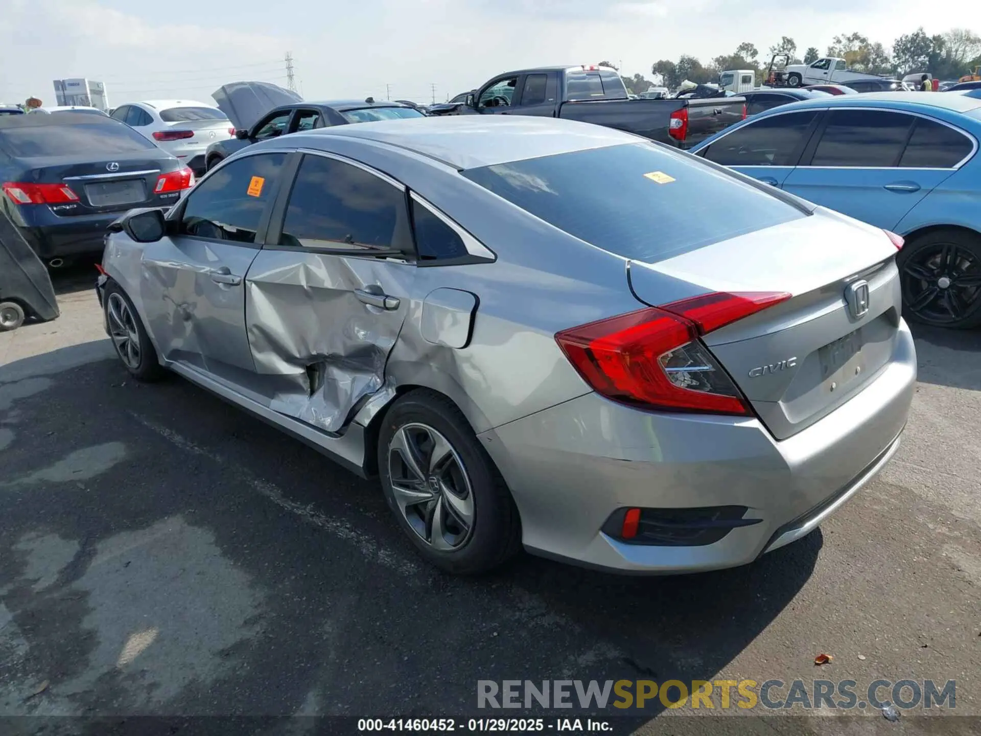 3 Photograph of a damaged car 2HGFC2F65KH555468 HONDA CIVIC 2019