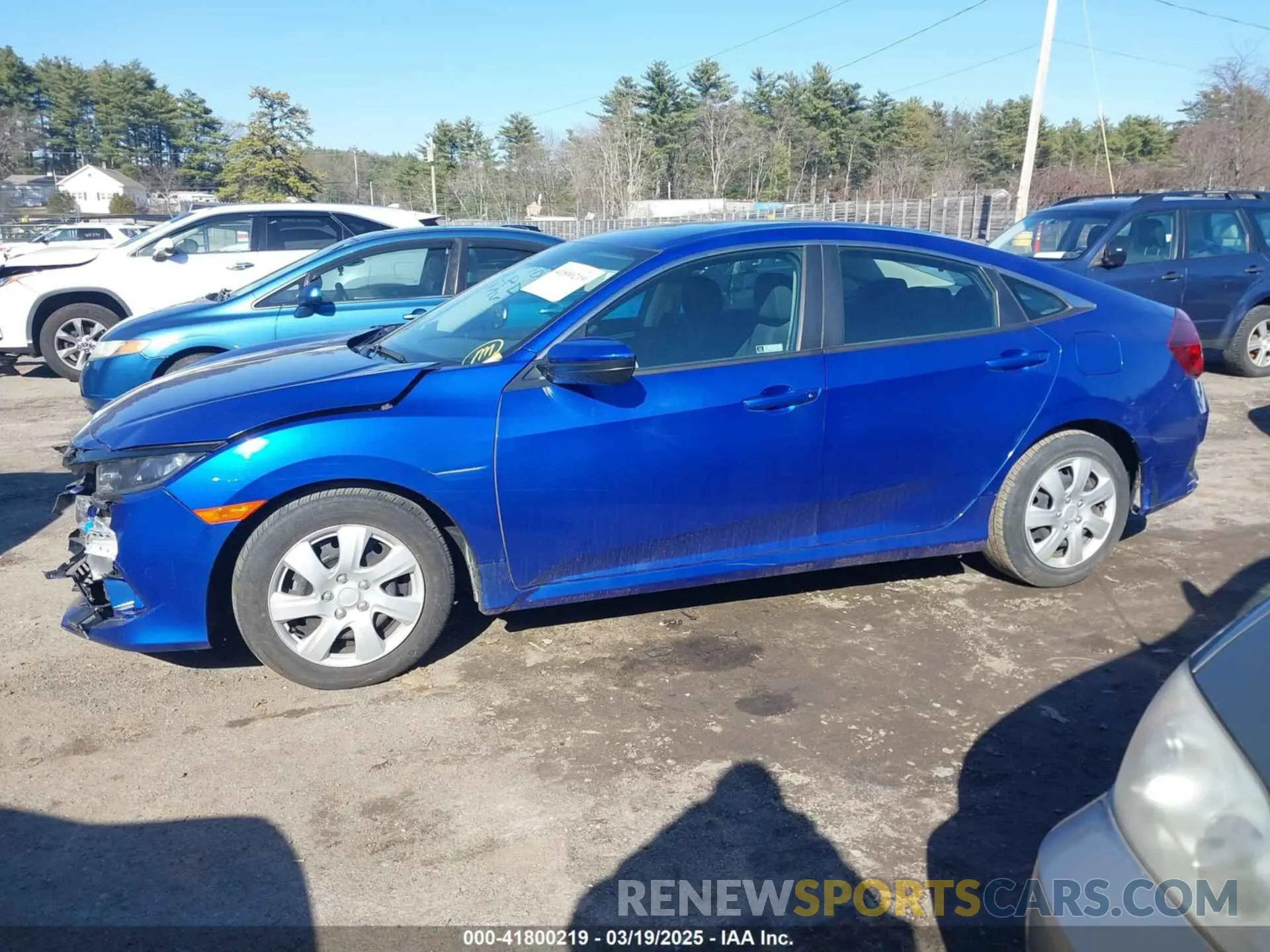 14 Photograph of a damaged car 2HGFC2F65KH561027 HONDA CIVIC 2019