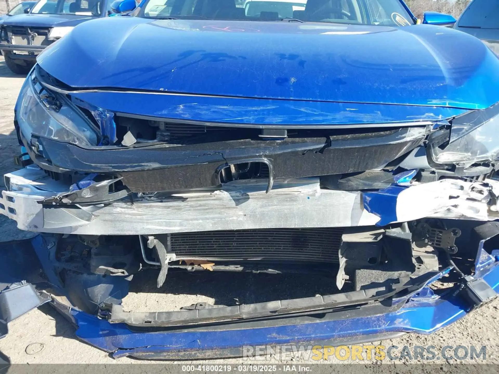 6 Photograph of a damaged car 2HGFC2F65KH561027 HONDA CIVIC 2019