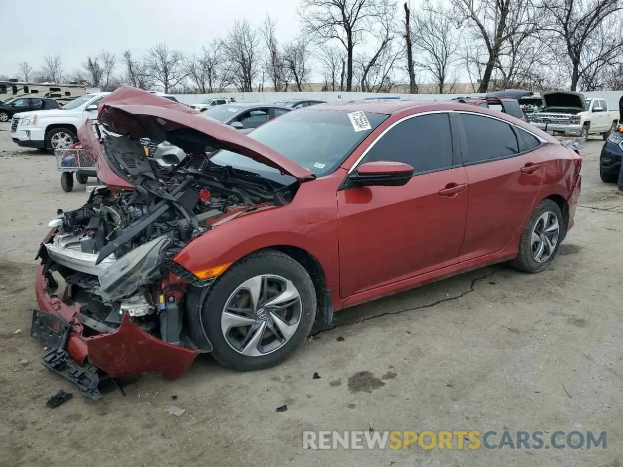 1 Фотография поврежденного автомобиля 2HGFC2F65KH562341 HONDA CIVIC 2019